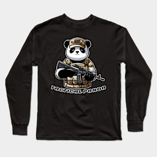 Tactical Panda Long Sleeve T-Shirt